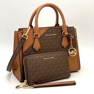 MICHAEL KORS HOPE MD MESSENGER & FLAT PHONE CASE
